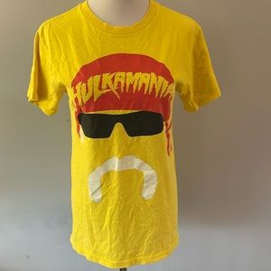 WWE Legends Hulkamania Hulk Hogan Face Adult T-Shirt size small